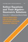 Image for Soliton equations and their algebro-geometric solutions.:  ((1+1)-dimensional discrete models) : Vol. 2,