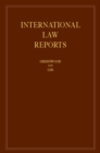 Image for International Law Reports: Volume 169