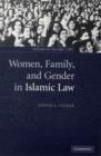 Image for Women, family, and gender in Islamic law