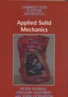 Image for Applied solid mechanics