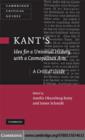Image for Kant&#39;s Idea for a universal history with a cosmopolitan aim: a critical guide