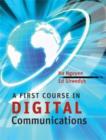 Image for A first course in digital communications