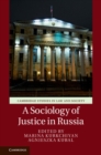 Image for A sociology of justice in Russia
