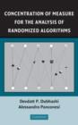 Image for Concentration of measure for the analysis of randomized algorithms