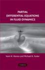 Image for Partial differential equations in fluid dynamics