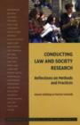 Image for Conducting law and society research: reflections on methods and practices