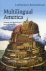 Image for Multilingual America: language and the making of American literature