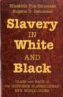 Image for Slavery in white and black: class and race in the southern slaveholders&#39; new world order
