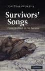 Image for Survivors&#39; songs: from Maldon to the Somme