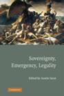 Image for Sovereignty, emergency, legality