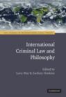 Image for International criminal law and philosophy