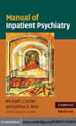 Image for Manual of Inpatient Psychiatry
