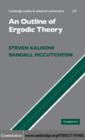 Image for An outline of ergodic theory