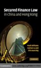 Image for Secured finance law in China and Hong Kong
