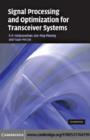 Image for Signal processing and optimization for transceiver systems