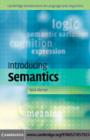 Image for Introducing semantics