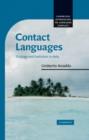 Image for Contact languages: ecology and evolution in Asia