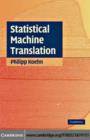 Image for Statistical machine translation