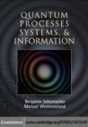 Image for Quantum processes, systems, and information