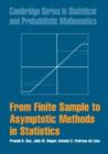 Image for From finite sample to asymptotic methods in statistics