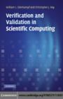 Image for Verification and validation in scientific computing
