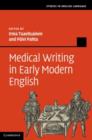 Image for Medical writing in early modern English