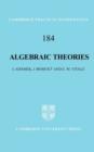 Image for Algebraic theories: a categorical introduction to general algebra : 184