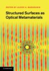Image for Structured surfaces as optical metamaterials