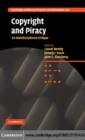 Image for Copyright and piracy: an interdisciplinary critique