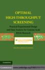 Image for Optimal high-throughput screening: practical experimental design and data analysis for genome-scale RNAi research