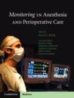 Image for Monitoring in anesthesia and perioperative care