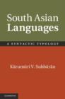 Image for South Asian languages: a syntactic typology
