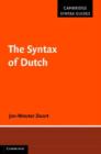 Image for The syntax of Dutch