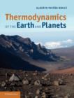 Image for Thermodynamics of the Earth and planets