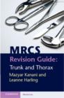 Image for MCRS revision guide.: (Trunk and thorax)