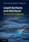 Image for Liquid surfaces and interfaces: synchrotron X-ray methods