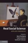 Image for Real social science: applied phronesis