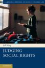 Image for Judging social rights