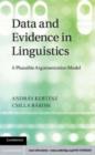 Image for Data and evidence in linguistics: a plausible argumentation model