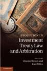 Image for Evolution in investment treaty law and arbitration