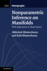 Image for Nonparametric inference on manifolds: with applications to shape spaces : 2
