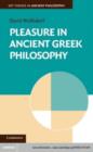 Image for Pleasure in ancient Greek philosophy