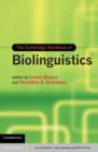 Image for The Cambridge handbook of biolinguistics
