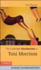 Image for The Cambridge introduction to Toni Morrison
