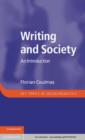 Image for Writing and society: an introduction