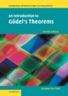 Image for An introduction to Godel&#39;s theorems