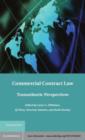 Image for Commercial contract law: transatlantic perspectives