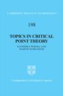 Image for Topics in critical point theory