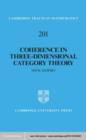 Image for Coherence in three-dimensional category theory : 201