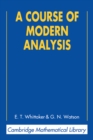 Image for Course of Modern Analysis